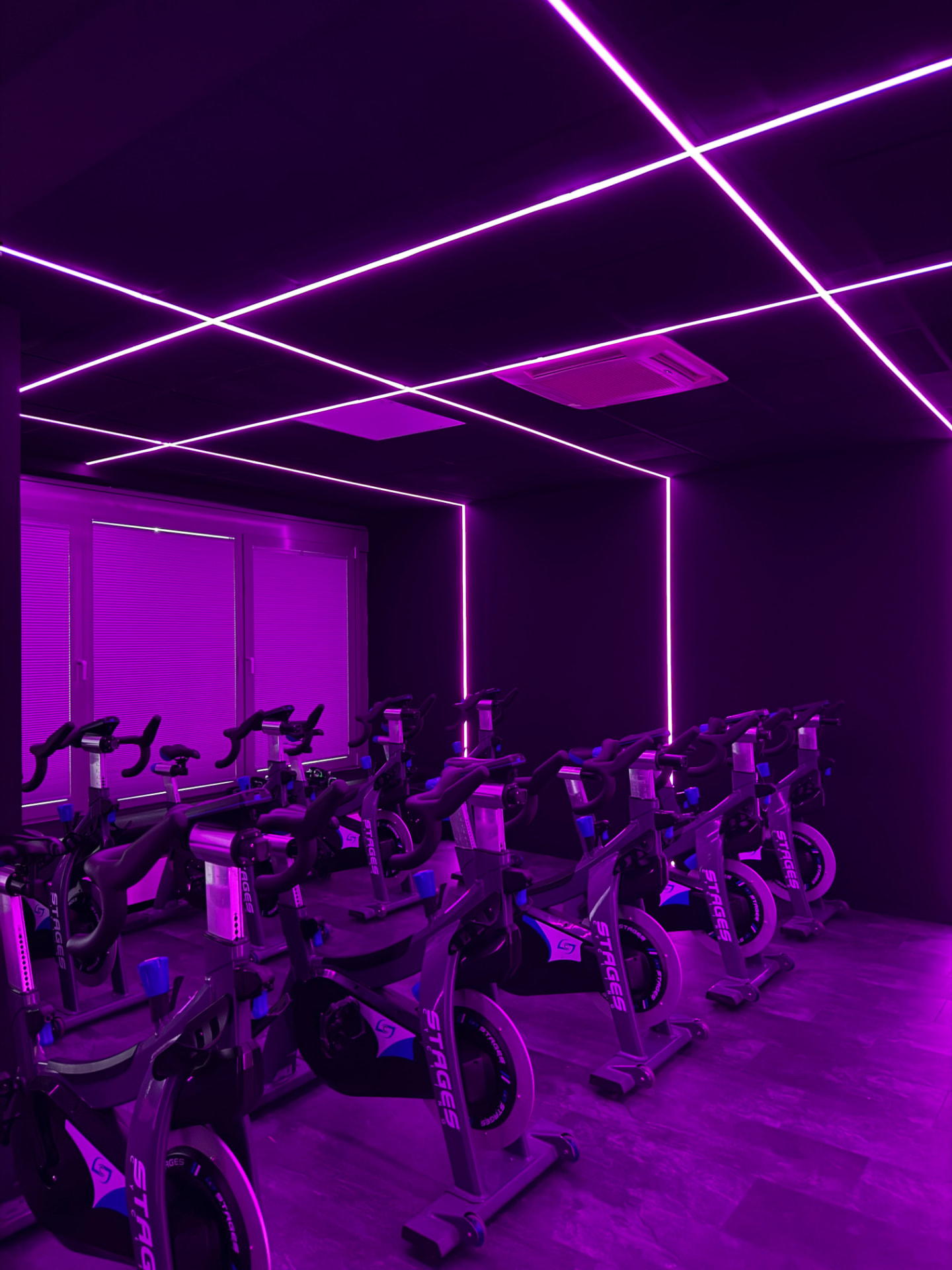 Indoor Cycling Silent Disco bei PURE-A